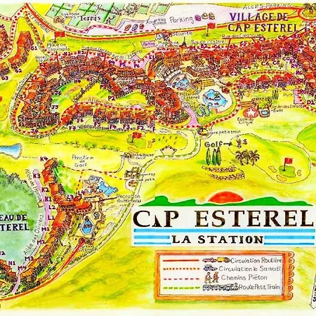 Cap Esterel Village : 3 Pieces Mer Au Calme - F3 - Esterel Vacances 276la * Saint-Raphael (Var)